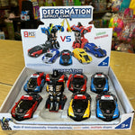 Deformed Taxi Transformer Car - Assorted (1 Dozen)