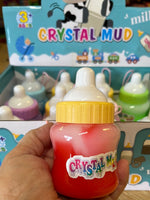 Crystal Mud Milk Bottle (1 Dozen)