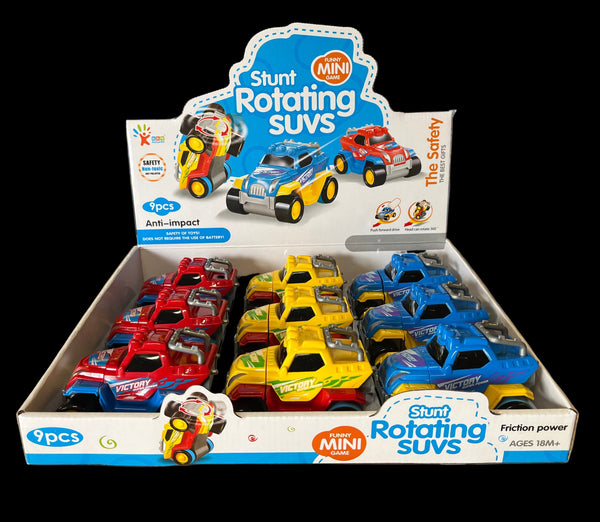 Friction Jeep - Assorted (9pc Display)