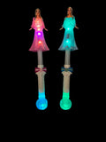 18" Light Up Doll Magic Ball Wand (1 Dozen)