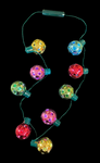 Light-Up Christmas Jingle Bells Necklace (1 Unit)