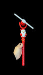 Musical Santa Spinning Wand (1 Dozen)