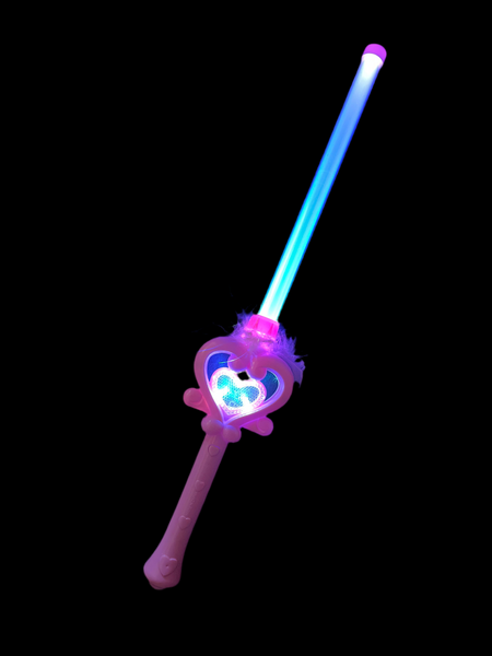 Flashing Princess Feather Wand 13" (1 Dozen)