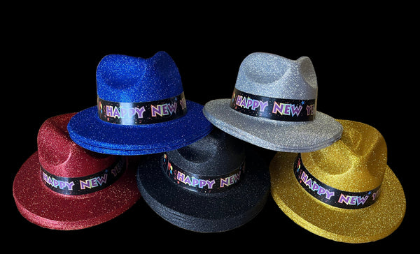 New Year Glitter Hat (1 Dozen)
