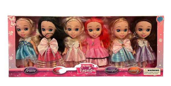 6” Fashion Doll Set (1 Unit)