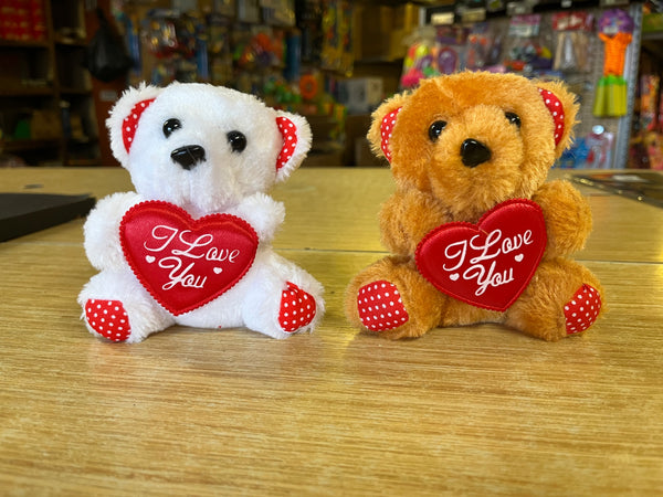 6” Bear With Heart (1 Dozen)