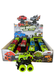 Big Wheel Cars (1 Dozen Display)