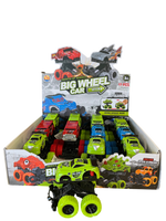 Big Wheel Cars (1 Dozen Display)
