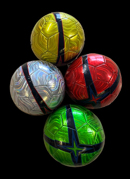 9” Soccer Ball Metallic Colors (1 Unit)