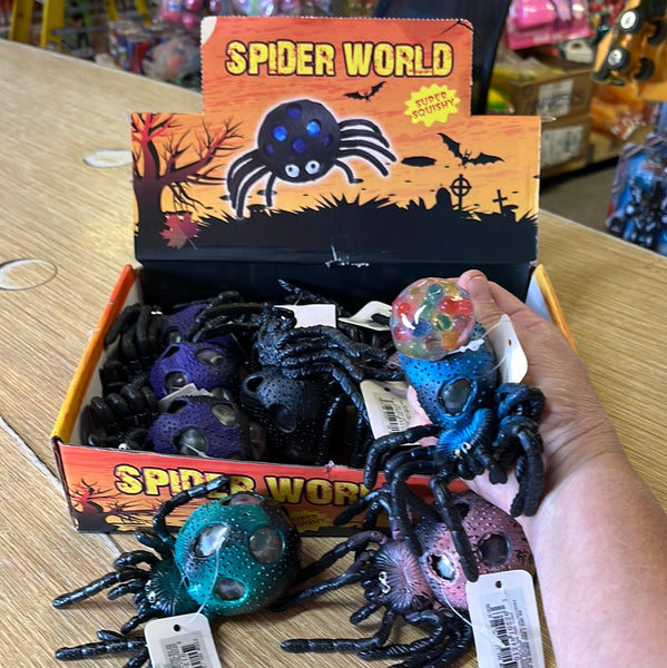 Spider Squishy Beads (1 Dozen)