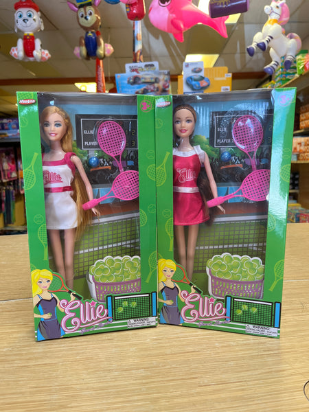 Ellie Doll with Tennis Set (1 Unit)