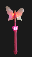 Butterfly Fairy Wand With Spinning Ball (1 Dozen)