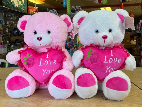 20” Valentine Bear W/Sound and Music (1 Unit)