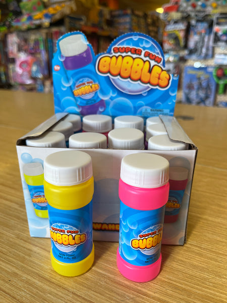 2oz Bubble Bottles (1 Dozen)