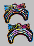 Rainbow Stretchy Noodle 3 pc Card  (1 Unit)