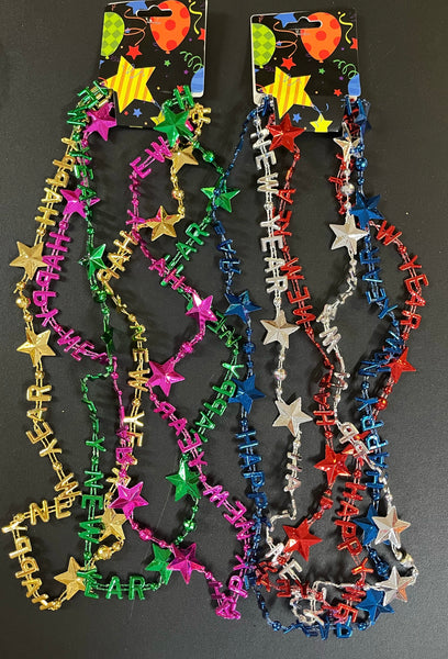 Happy New Year Necklace (1 Dozen)