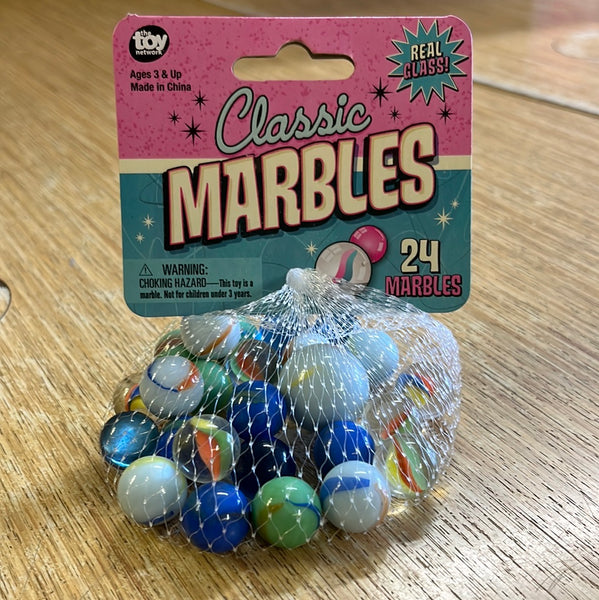 Marble Bag - 24 + 1 Shooter (1 Dozen)