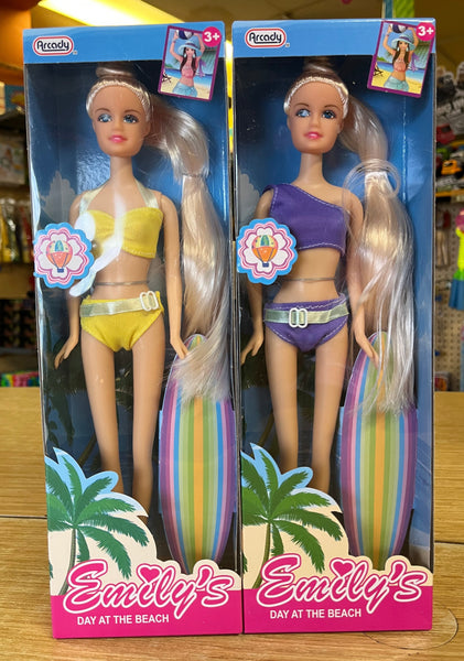 11.5” Beach Emily Doll (1 Unit)