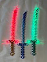 Pixel Crystal Katana Sword 26” (1 Dozen)