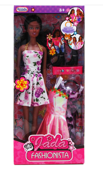 11.5” Jada Fashionista Doll w/Outfit in Box (1 Unit)