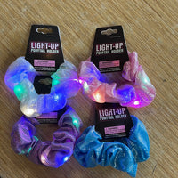 Light Up Ponytail Holder - Assorted (1 Dozen)