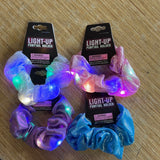 Light Up Ponytail Holder - Assorted (1 Dozen)