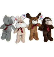 13” Animal Assortment Plush (1 Dozen)