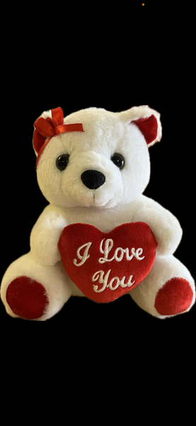 9" White Bear Plush (1 Unit)