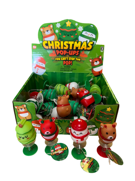 2.75” Christmas Pop Ups - Assorted (1 Dozen)