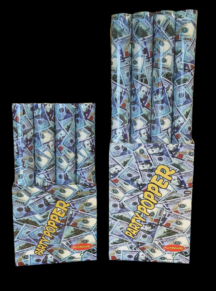 Party Popper US Dollar - 16” & 25” (1 Dozen)