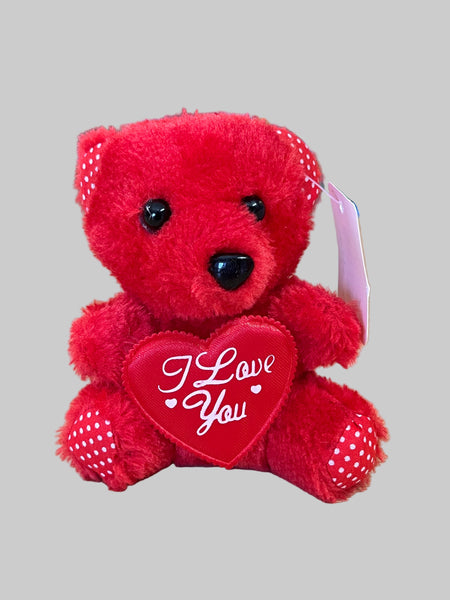 Red Valentine Bear 6" (1 Dozen)