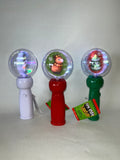 Christmas Spinning Globe Wand (1 Dozen)