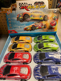 Racer Cars w/Light and Sound (8 Pcs Display)