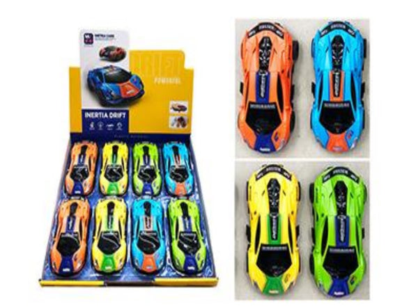 Inertia Drift Cars (8 Pcs Display)