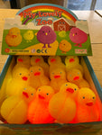 Light Up Puffer Ducks (1 Dozen)