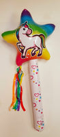 Unicorn Wand Inflatable 36" (1 Dozen)
