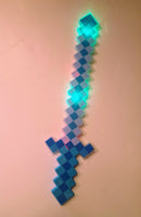 Flashing Blue Pixel Sword (1 Dozen)