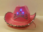 Cowgirl Hat With Light-Up Tiara (1 Dozen)