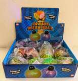 Squishy Light Up Mesh Ball (1 Dozen)