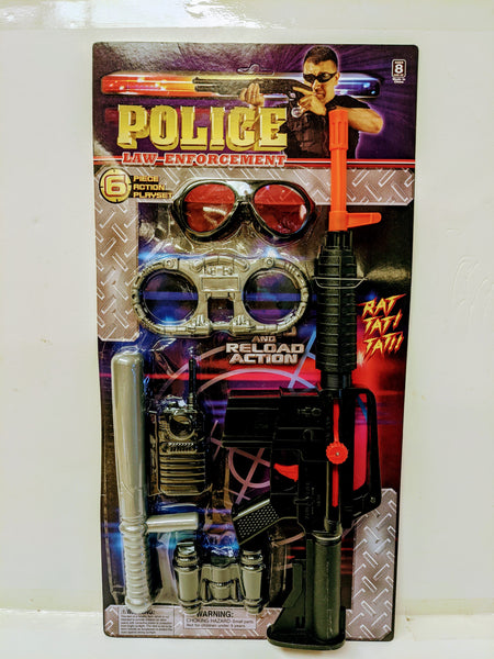 Police Set 6pc (1 Unit)