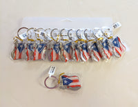 Puerto Rico Keychain 66842- I Love Puerto Rico (1 Dozen)