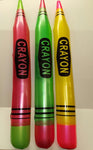 Crayon 44" - Assorted (1 Dozen)