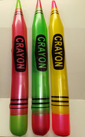 Crayon 44" - Assorted (1 Dozen)