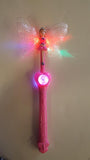 Butterfly Fairy Wand With Spinning Ball (1 Dozen)